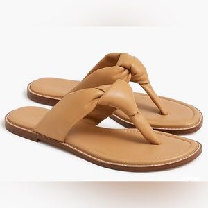 JCrew Knotted Sandals